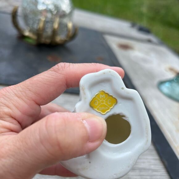 Vintage Otagiri Ceramic White Cat 7.5” Figurine Japan OMC rare  mid century - Picture 5 of 5